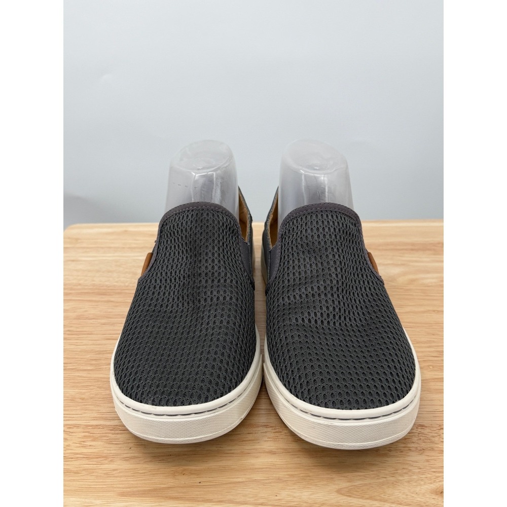 OluKai Pehuea Womens W9 Slip On Sneakers Gray Mesh Lightweight Walking Shoes - Picture 2 of 11